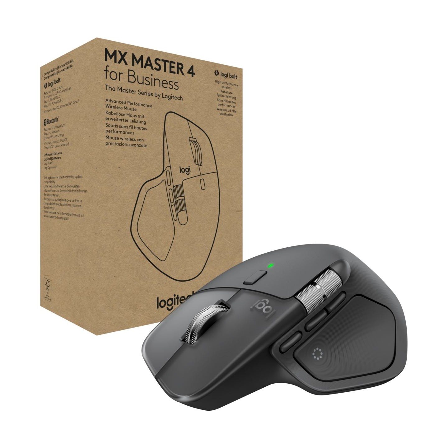 Logitech LOGI MX Master 4 Mouse for Business