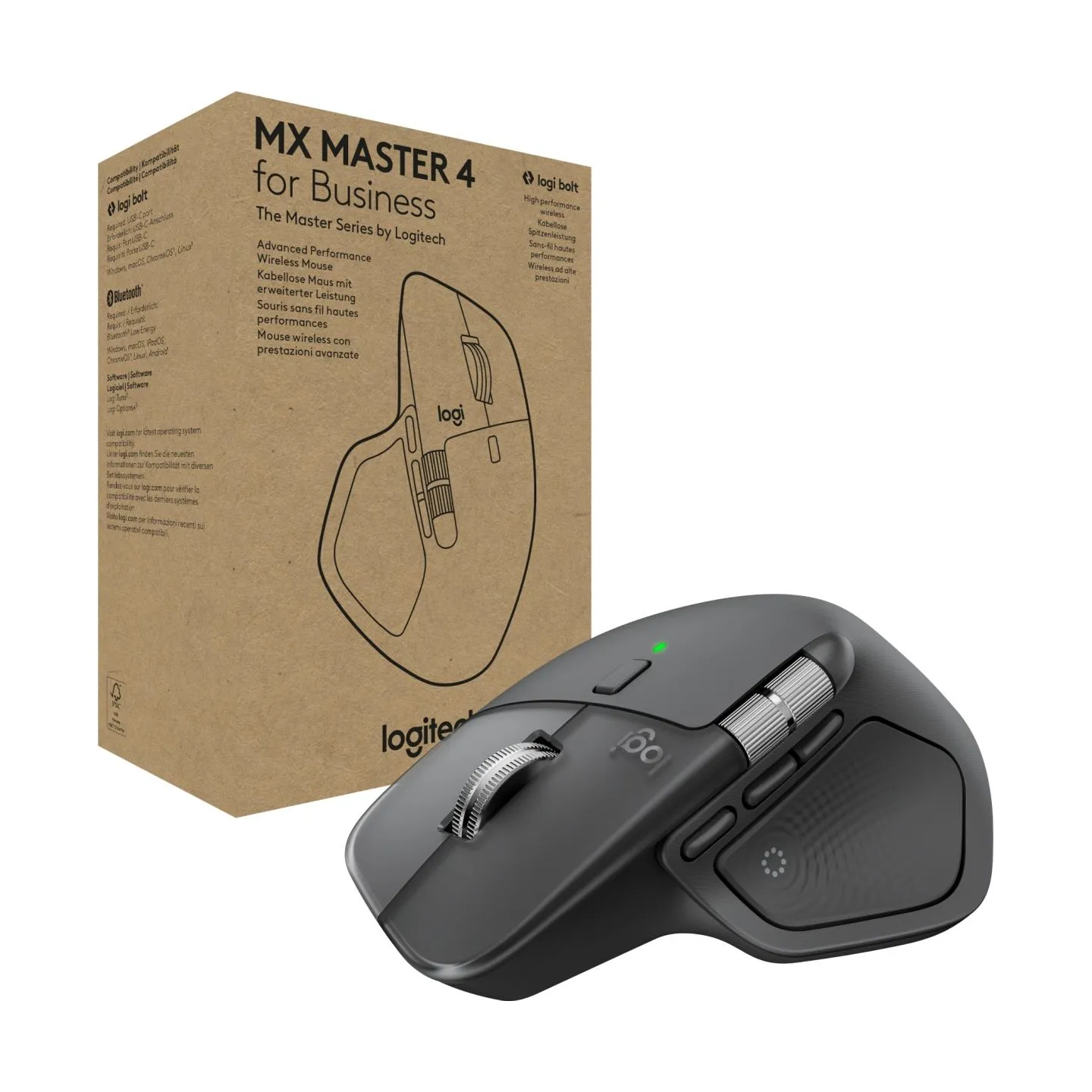 Logitech LOGI MX Master 4 Mouse for Business