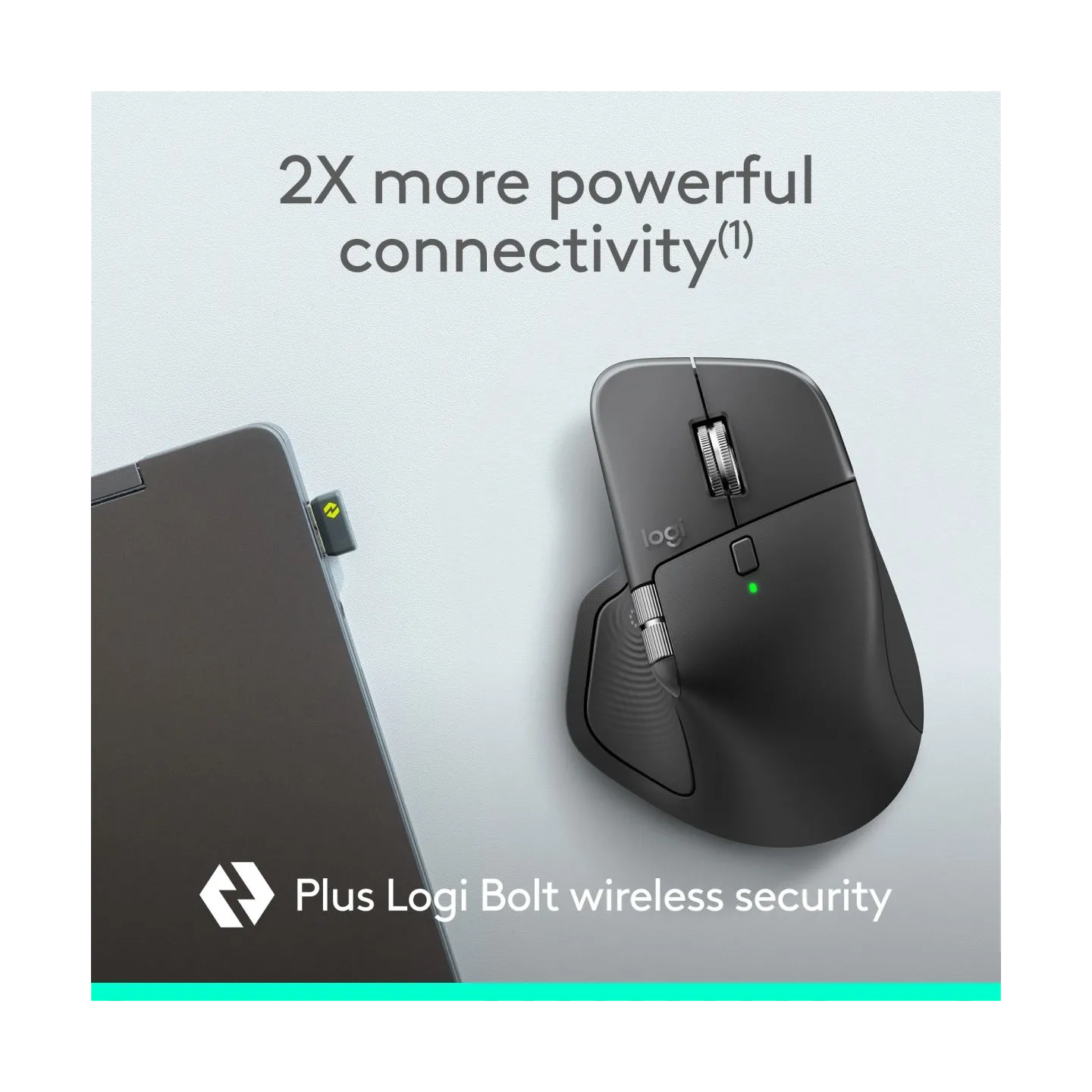 Logitech MX Master 4 for Business - GRAPHITE - 2.4GHZ/BT - EMEA28i-935