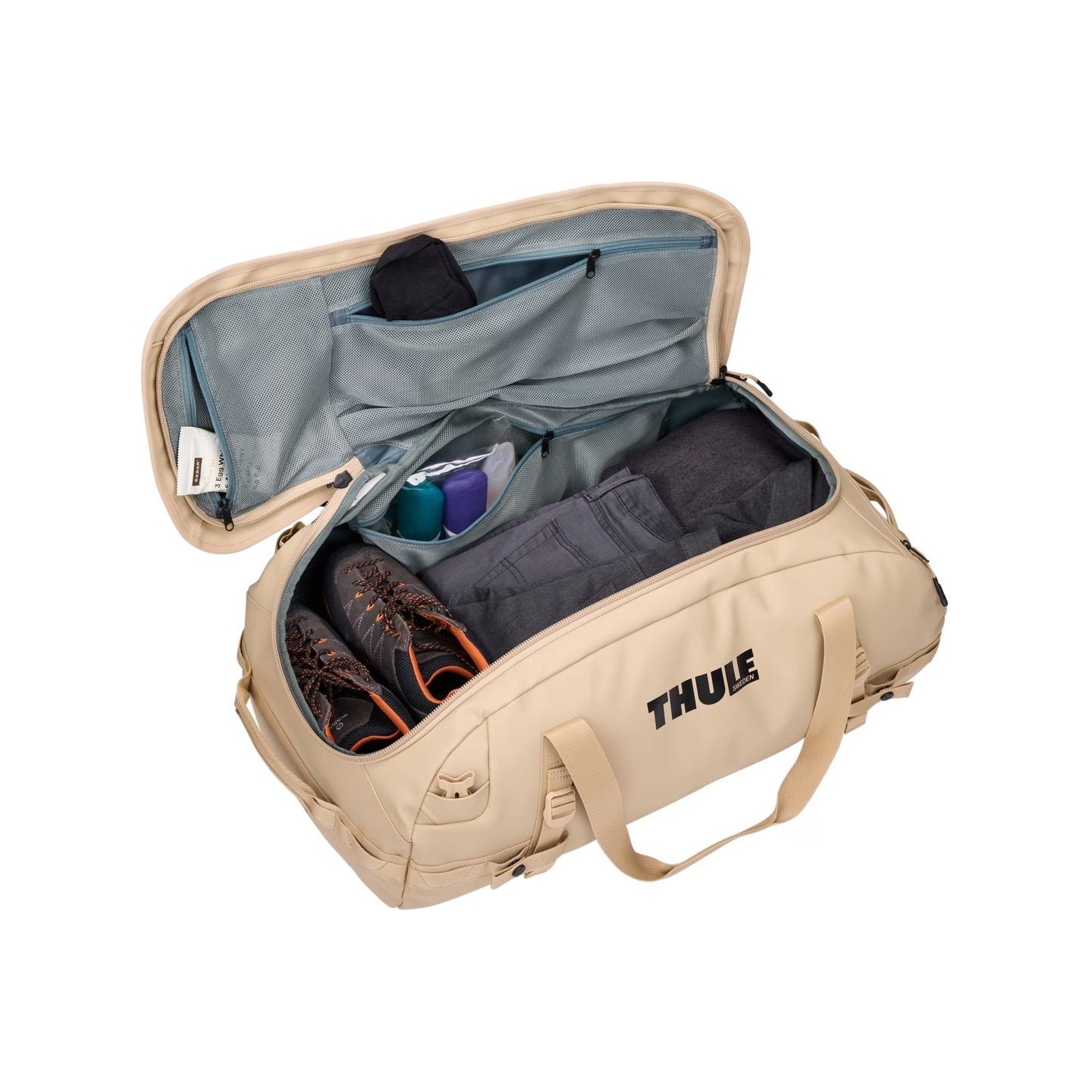 Thule 5447 Chasm 70L duffel bag gentle beige