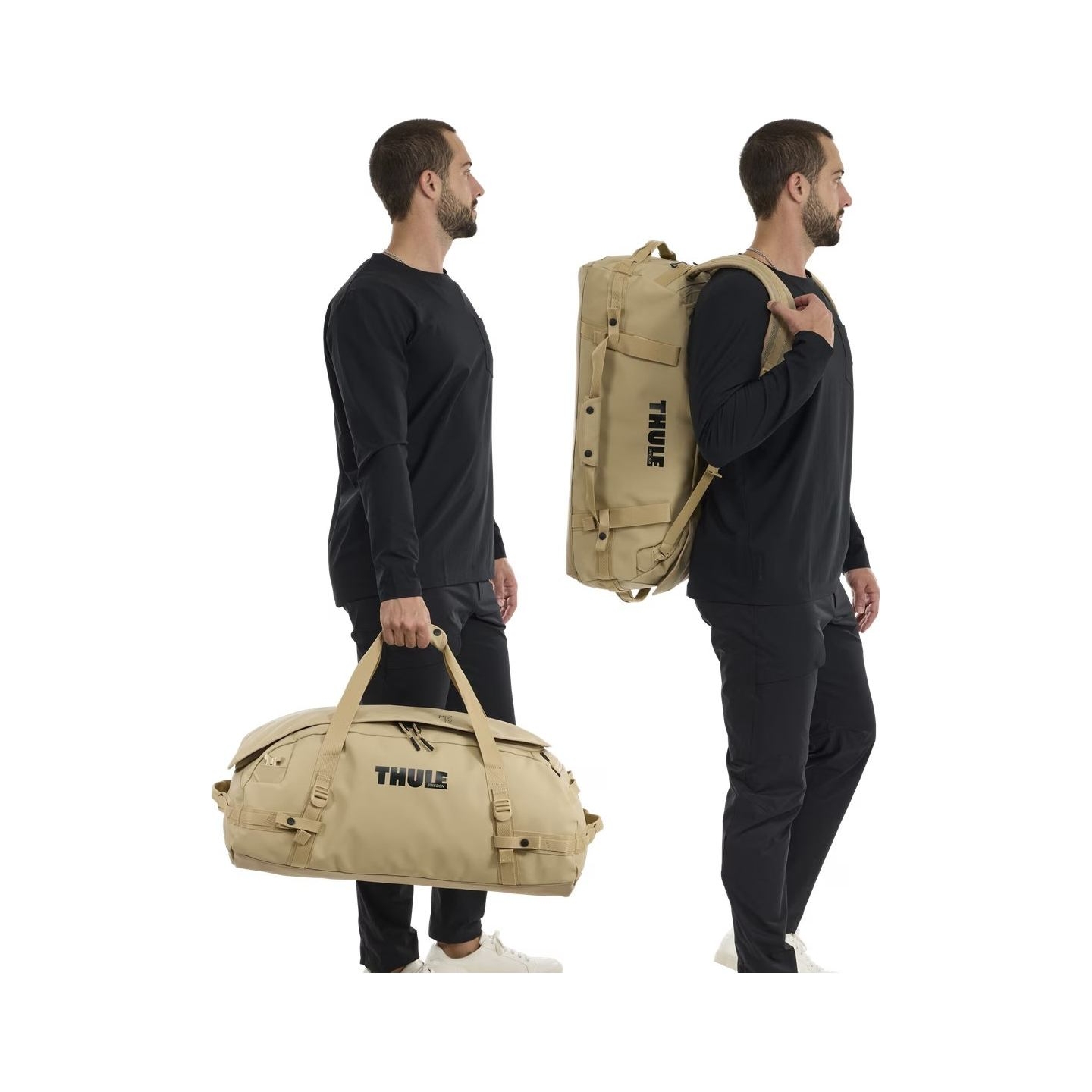 Thule 5447 Chasm 70L duffel bag gentle beige