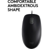 Logitech LOGI B110 Silent - BLACK - EMEA - OEM