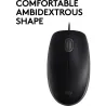 Logitech LOGI B110 Silent - BLACK - EMEA - OEM