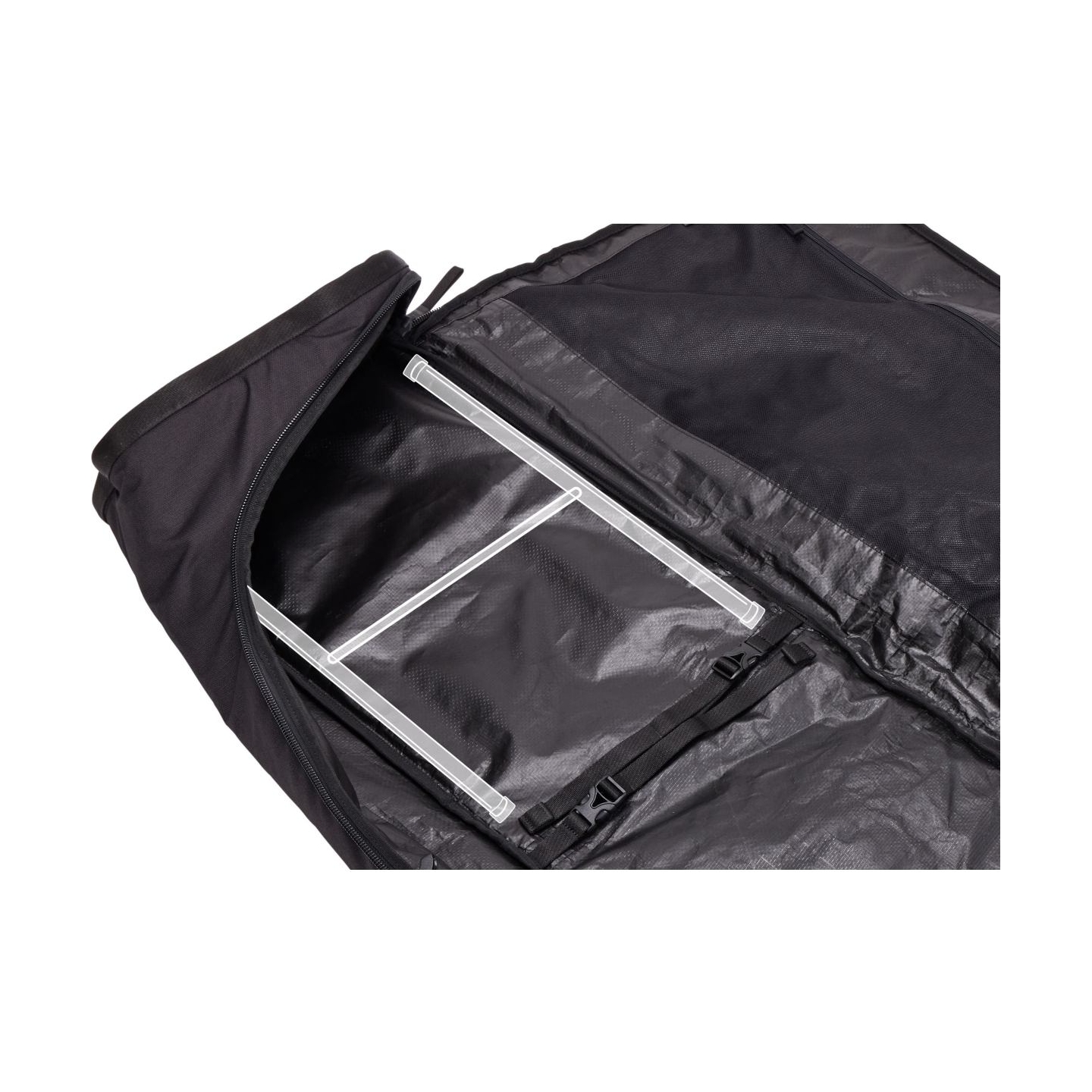 Thule 5162 Roundtrip Rolling Ski Bag 192cm Black