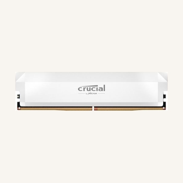 Crucial Memory DDR5 Pro OC 16/6400(1*16GB) CL38 white