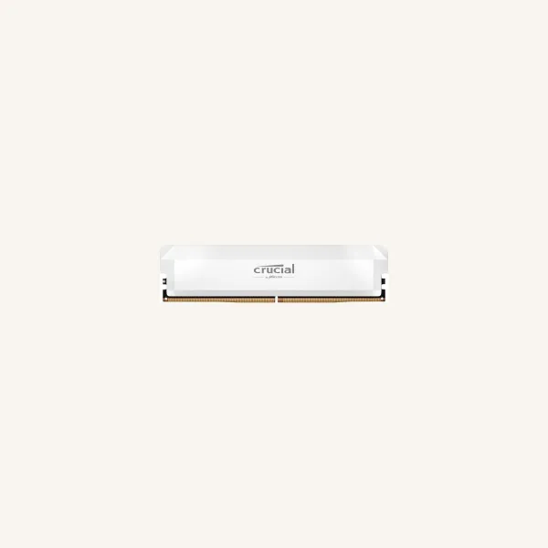 Crucial Memory DDR5 Pro OC 16/6400(1*16GB) CL38 white