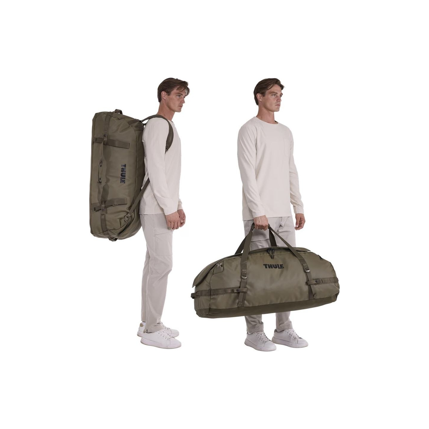 Thule 5600 Chasm 130L duffel bag deep khaki