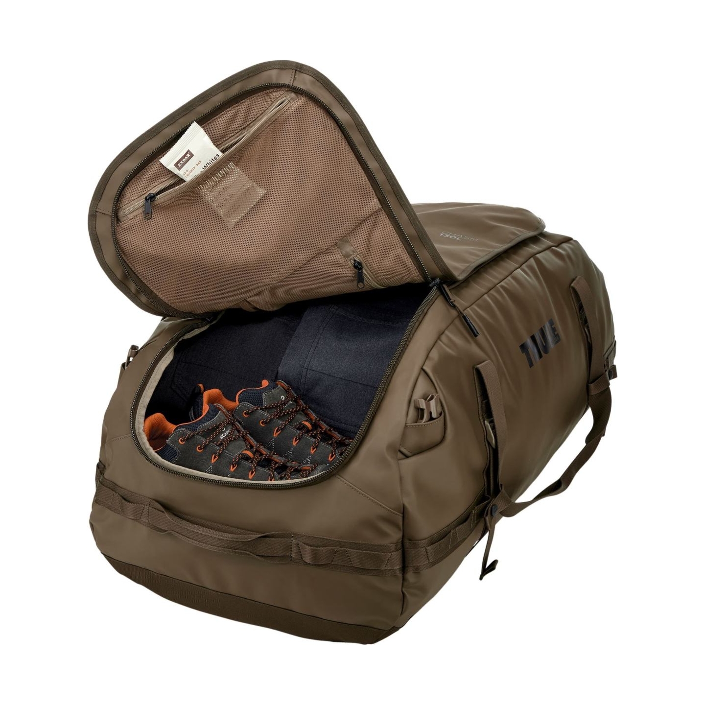 Thule 5600 Chasm 130L duffel bag deep khaki