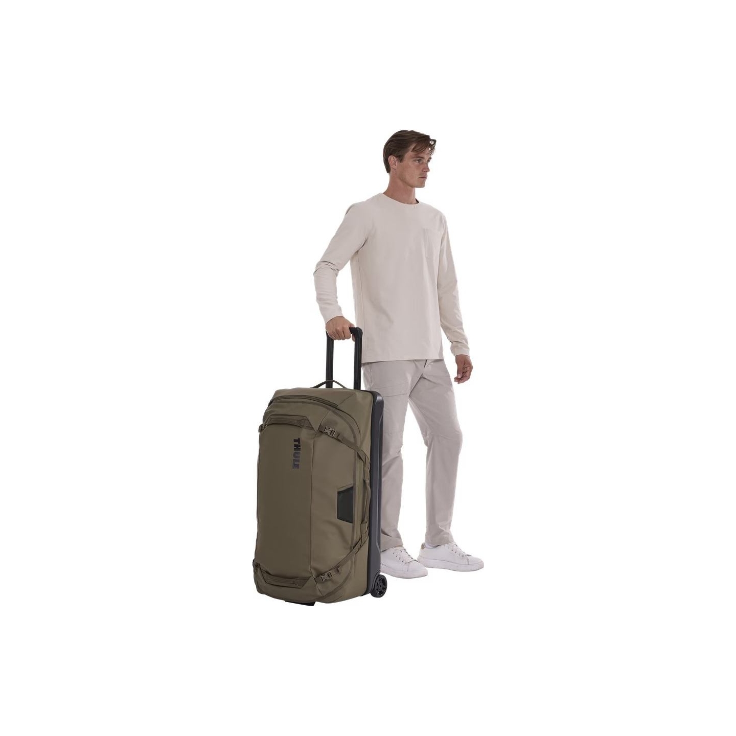 Thule 5604 Chasm Wheeled Duffel Bag 110L Deep Khaki
