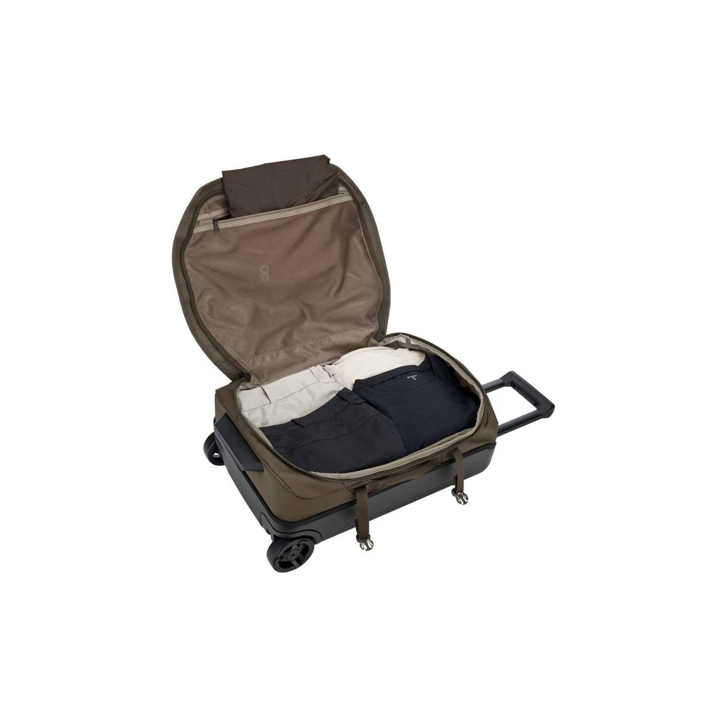 Thule 5602 Chasm Carry on Wheeled Duffel Bag 40L deep khaki