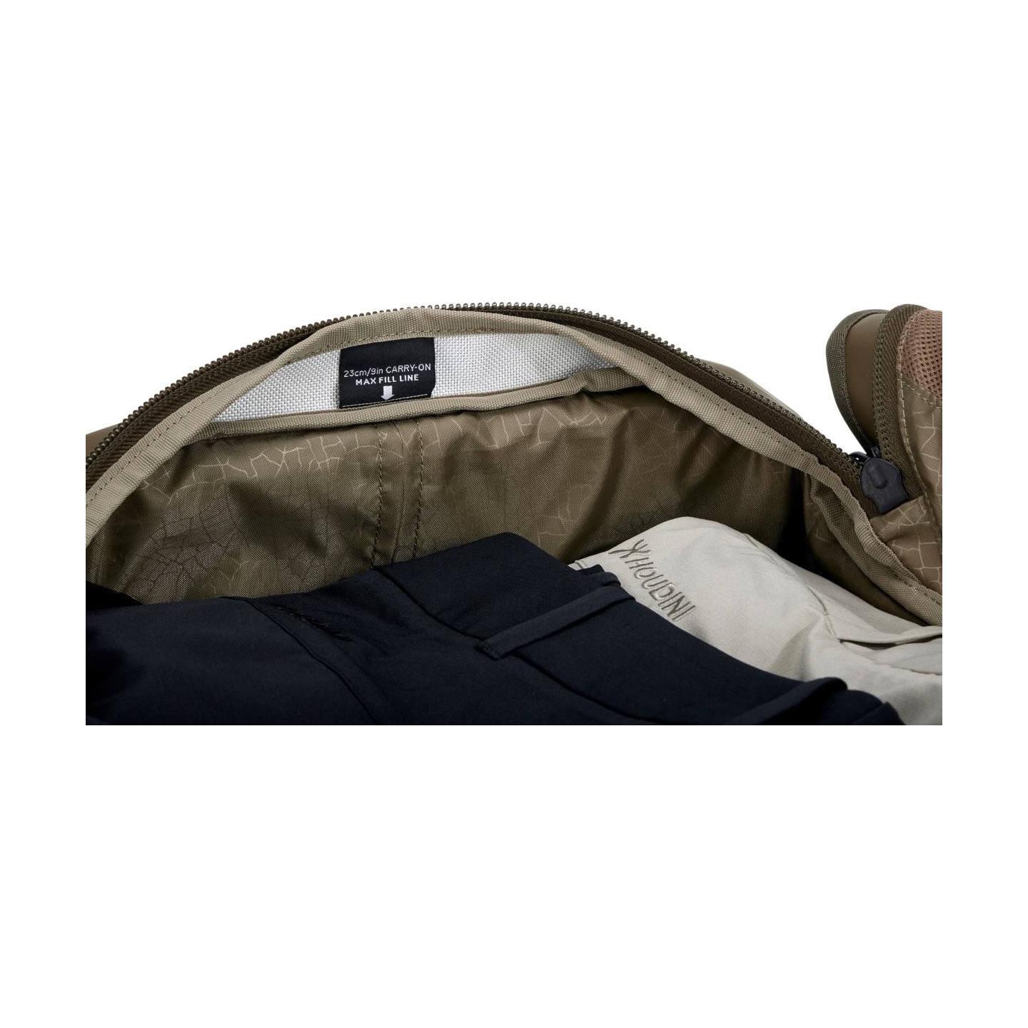 Thule 5602 Chasm Carry on Wheeled Duffel Bag 40L deep khaki