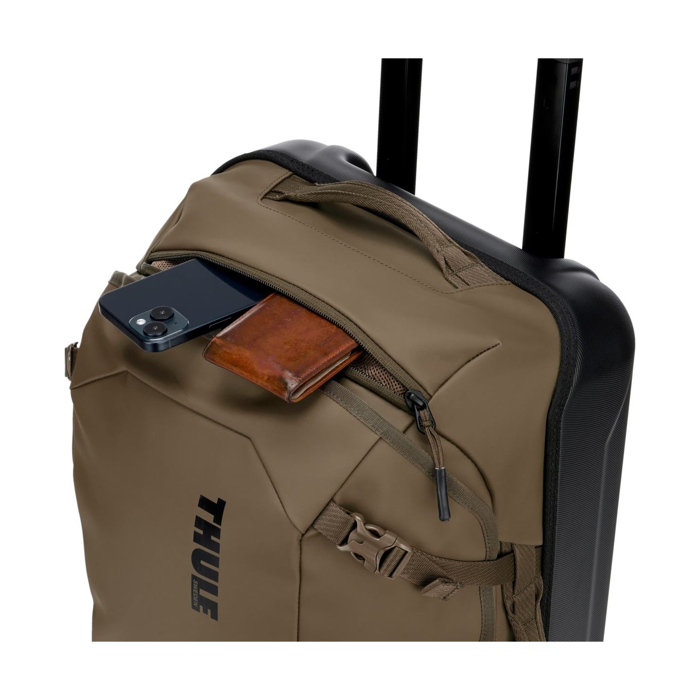 Thule 5602 Chasm Carry on Wheeled Duffel Bag 40L deep khaki