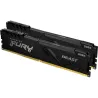 Kingston DRAM 32GB 3200MT/s DDR4 CL16 DIMM (Kit of 2) 1Gx8 FURY Beast Black