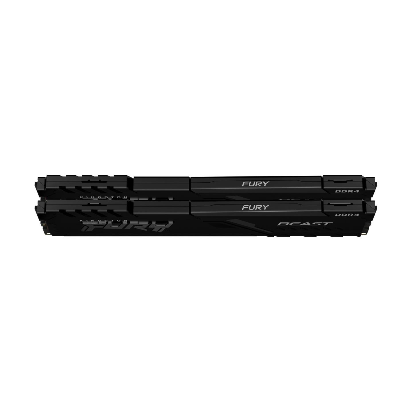 Kingston Memory DDR4 Fury Beast 32GB(2*16GB)/3200 CL16 1Gx8
