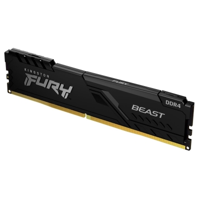 Kingston Memory DDR4 Fury Beast 32GB(2*16GB)/3200 CL16 1Gx8