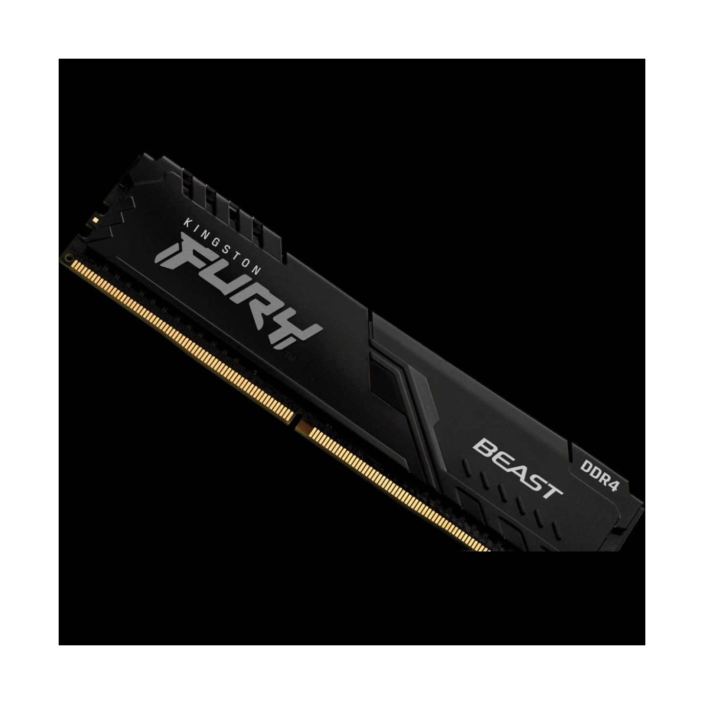 Kingston DRAM 32GB 3200MT/s DDR4 CL16 DIMM (Kit of 2) 1Gx8 FURY Beast Black