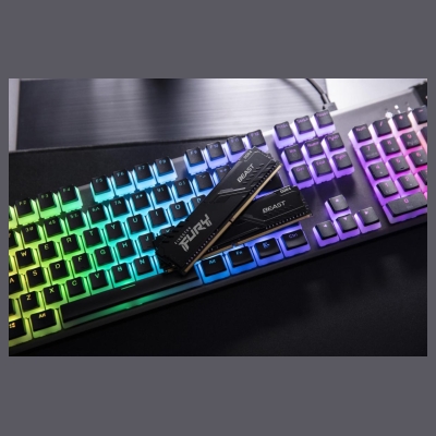 Kingston Memory DDR4 Fury Beast 32GB(2*16GB)/3200 CL16 1Gx8