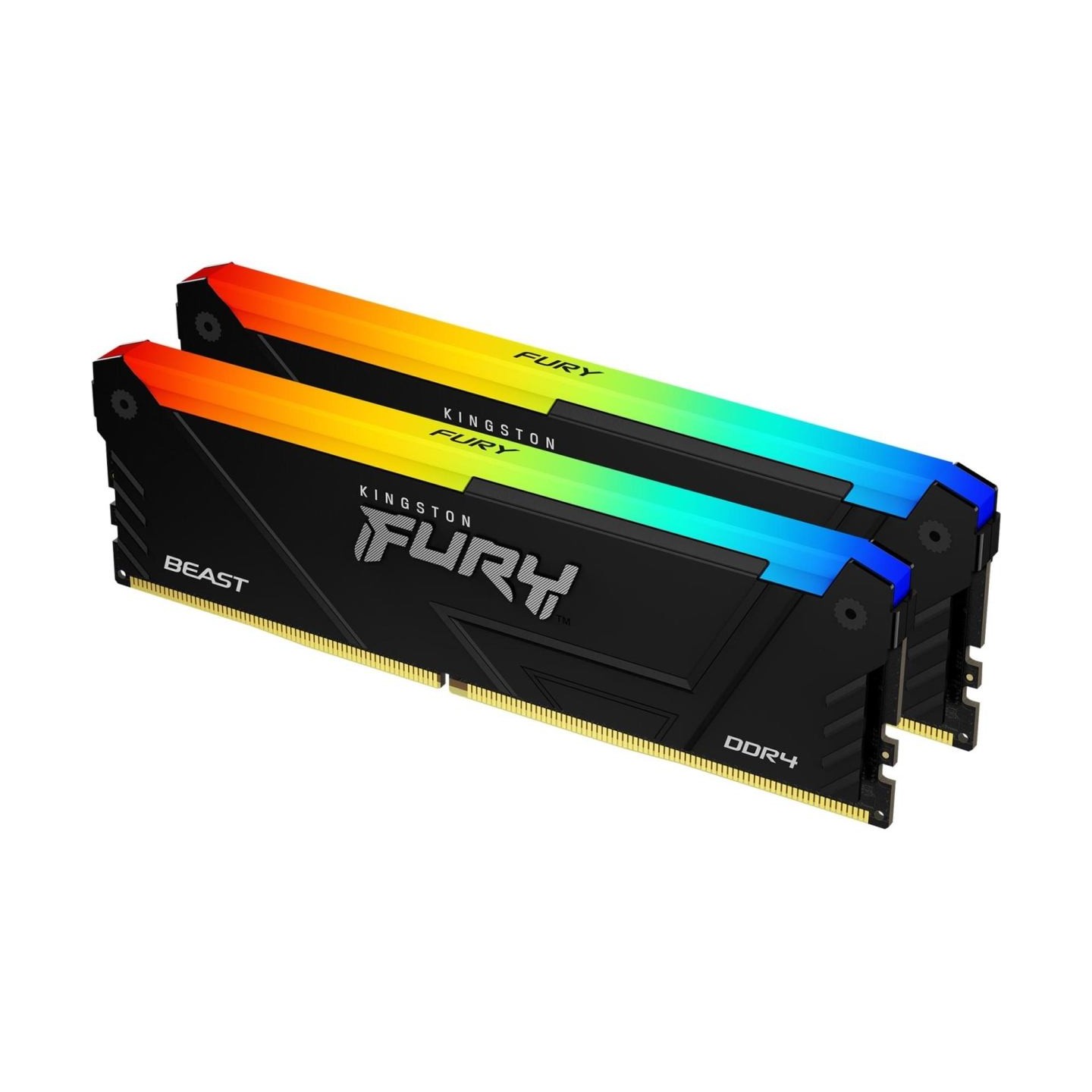 Kingston Memory DDR4 Fury Beast RGB 16GB(2* 8GB)/3200 CL16