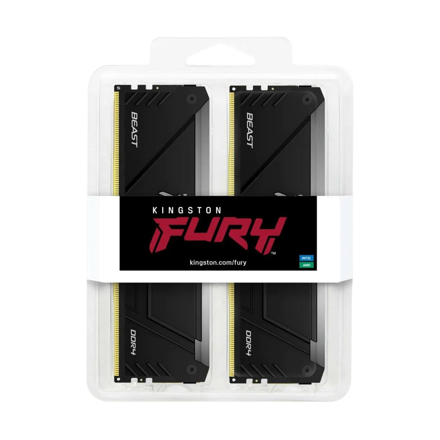 Kingston Memory DDR4 Fury Beast RGB 16GB(2* 8GB)/3200 CL16