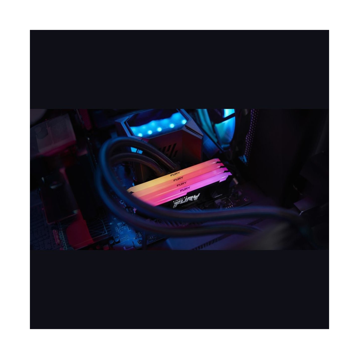 Kingston Memory DDR4 Fury Beast RGB 16GB(2* 8GB)/3200 CL16