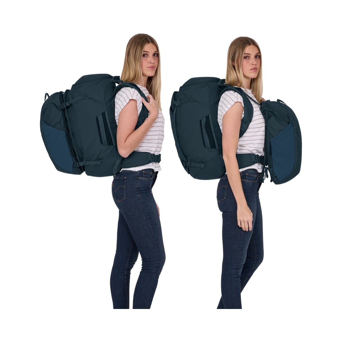 Thule 5315 Landmark 60L Womens Travel Pack Darkest Blue