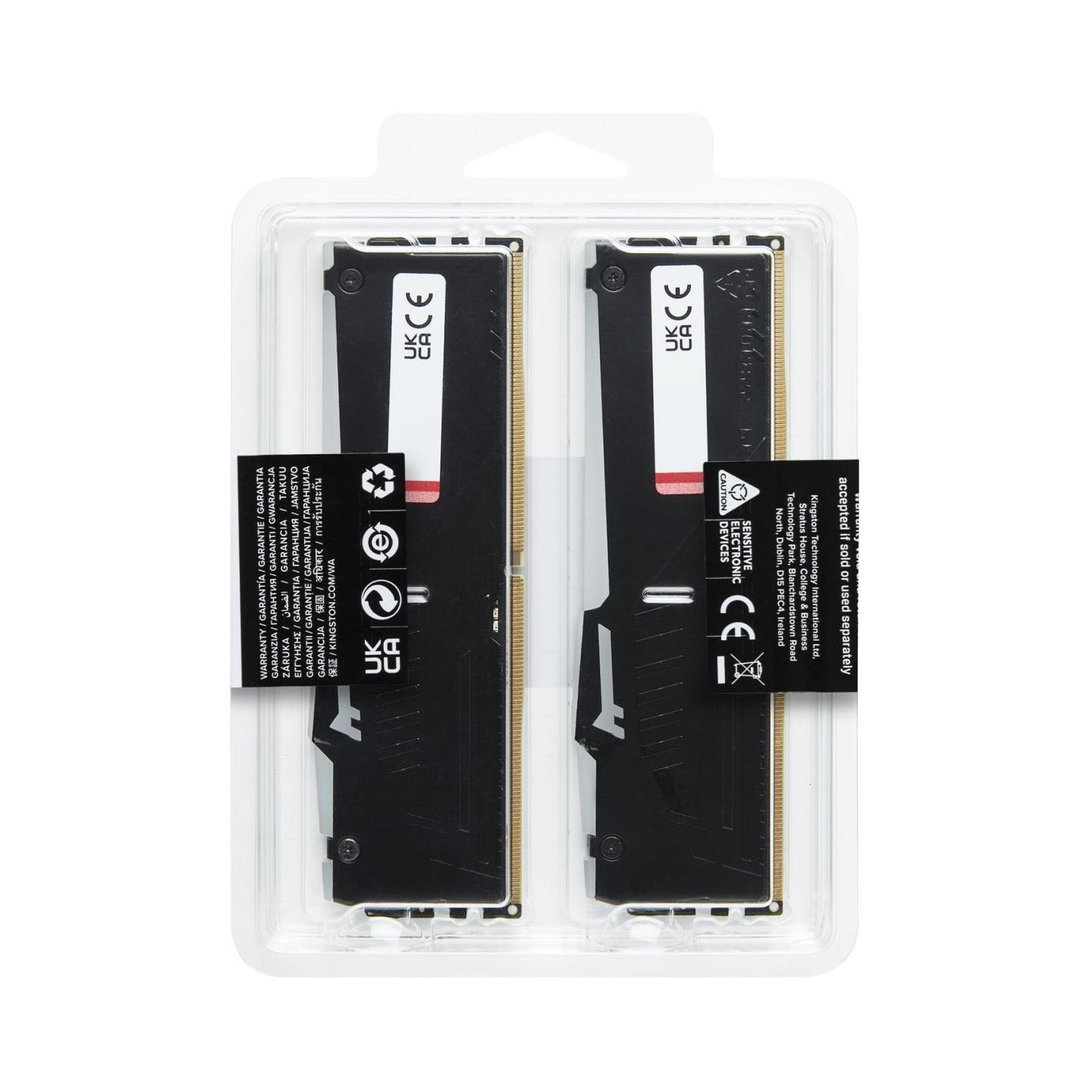 Kingston DRAM 16GB 6000MT/s DDR5 CL36 DIMM (Kit of 2) FURY Beast RGB EXPO