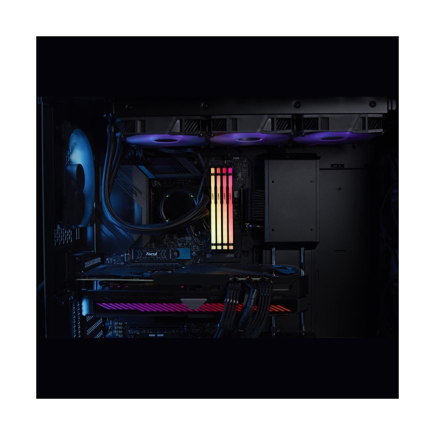 Kingston Memory DDR5 Fury Beast Black RGB 16GB(2 8GB)/6000 CL36 EXPO