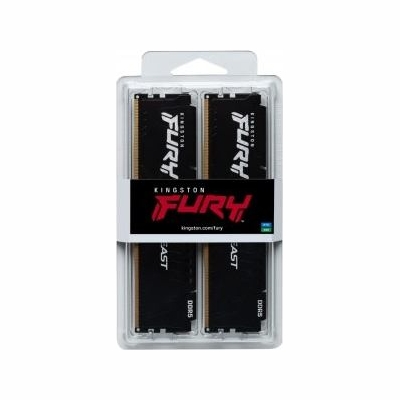 Kingston Memory DDR5 Fury Beast EXPO 32GB(2*16GB)/6400 CL32 black