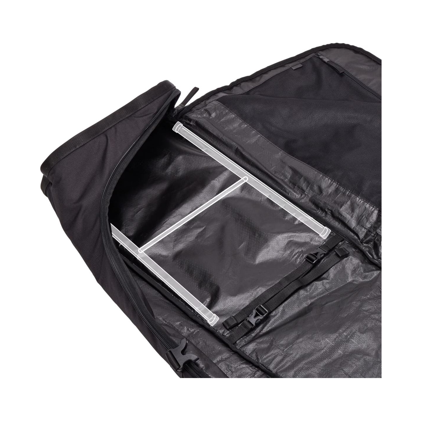 Thule 5170 Roundtrip Rolling Ski Bag 175cm Black