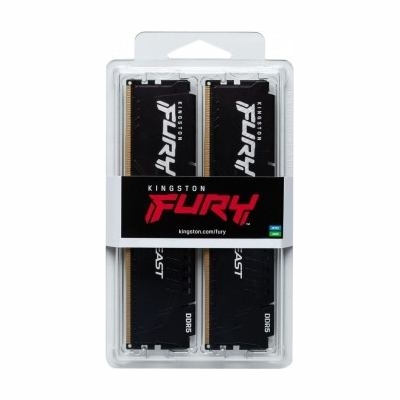 Kingston Memory DDR5 Fury Beast Black 32GB(2*16GB)/6000 CL36