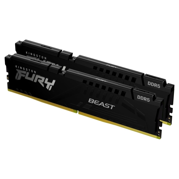 Kingston DDR5 Fury Beast Black 64GB(2*32GB)/6000 CL36 EXPO