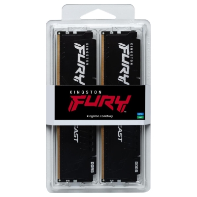 Kingston DDR5 Fury Beast Black 64GB(2*32GB)/6000 CL36 EXPO