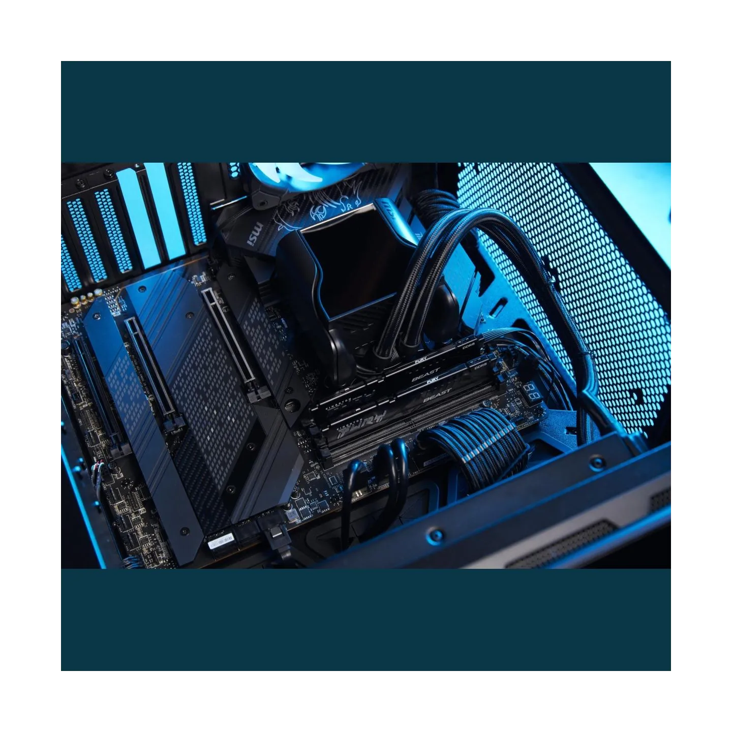 Kingston DDR5 Fury Beast Black 64GB(2*32GB)/6000 CL36 EXPO