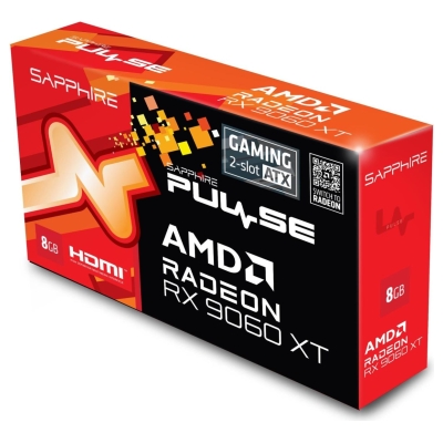 Sapphire PULSE AMD RADEON RX9060XT 8GB