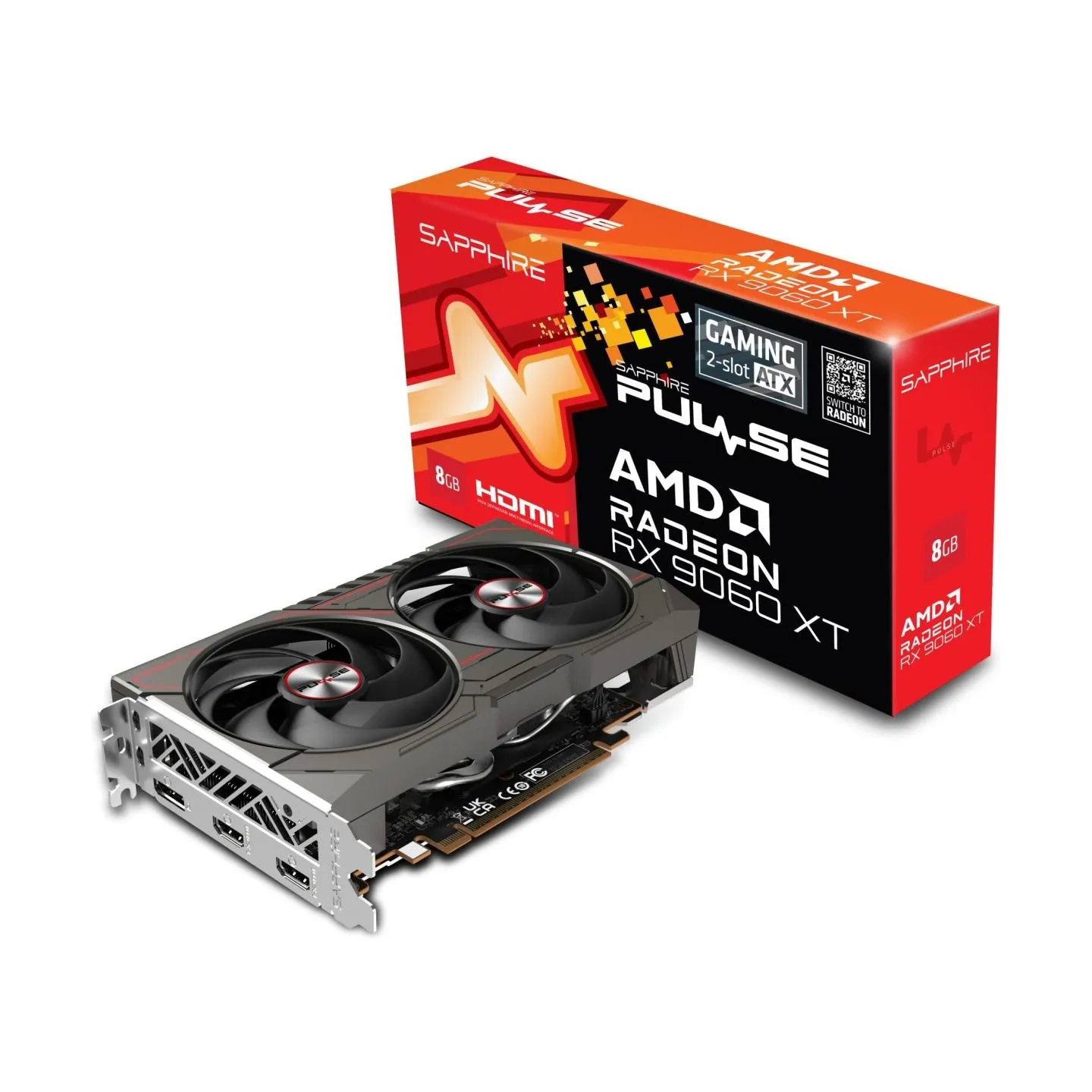 Sapphire PULSE AMD RADEON RX9060XT 8GB