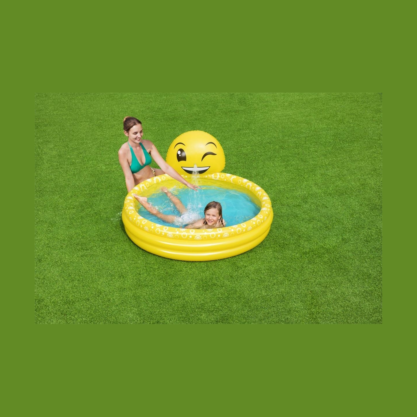 Bestway 53081 Summer Smiles Sprayer Pool