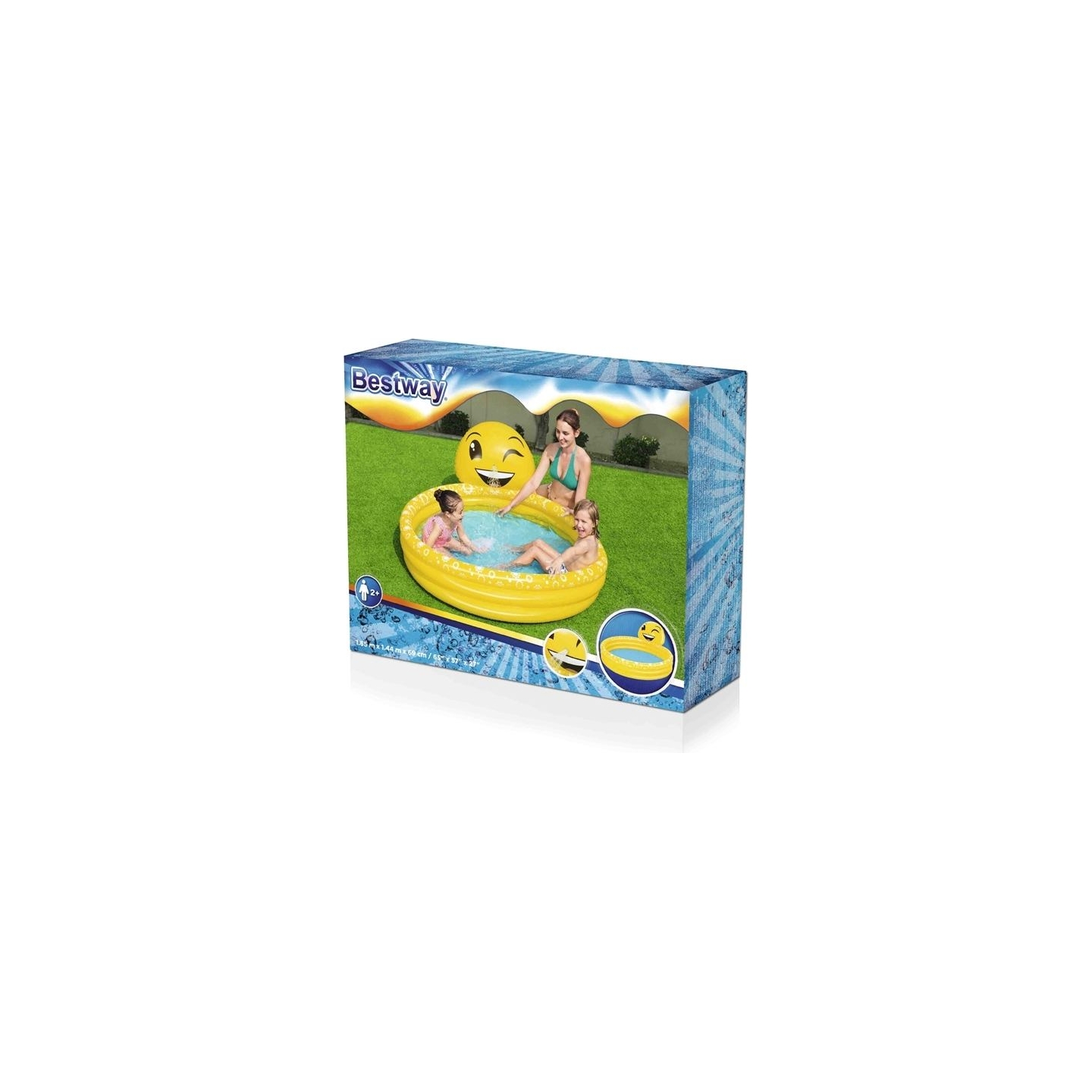 Bestway 53081 Summer Smiles Sprayer Pool