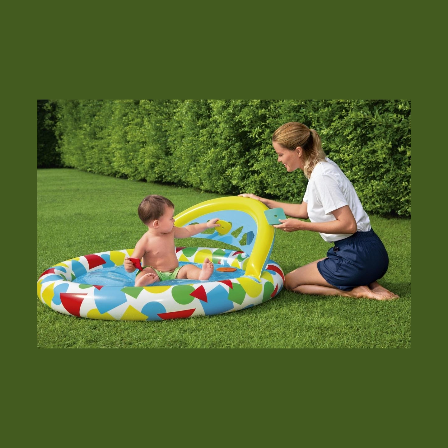 Bestway 52378 Splash & Learn Kiddie Pool
