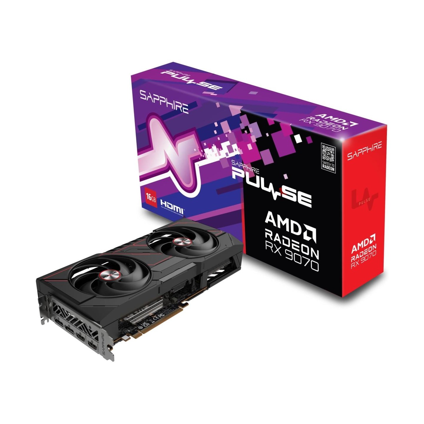 Sapphire PULSE AMD RADEON RX 9070