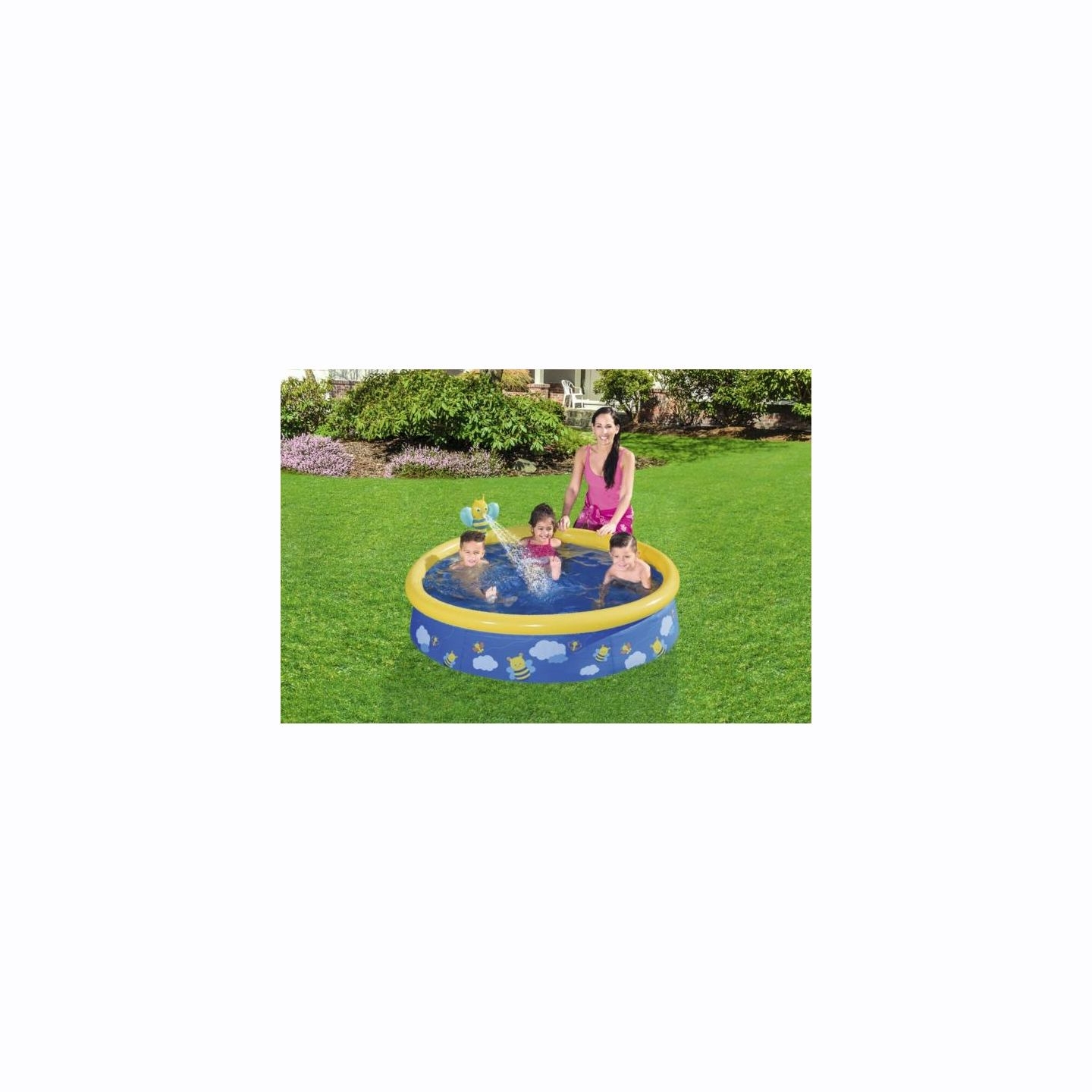 Bestway 57326 My First Fast Set Spray Pool