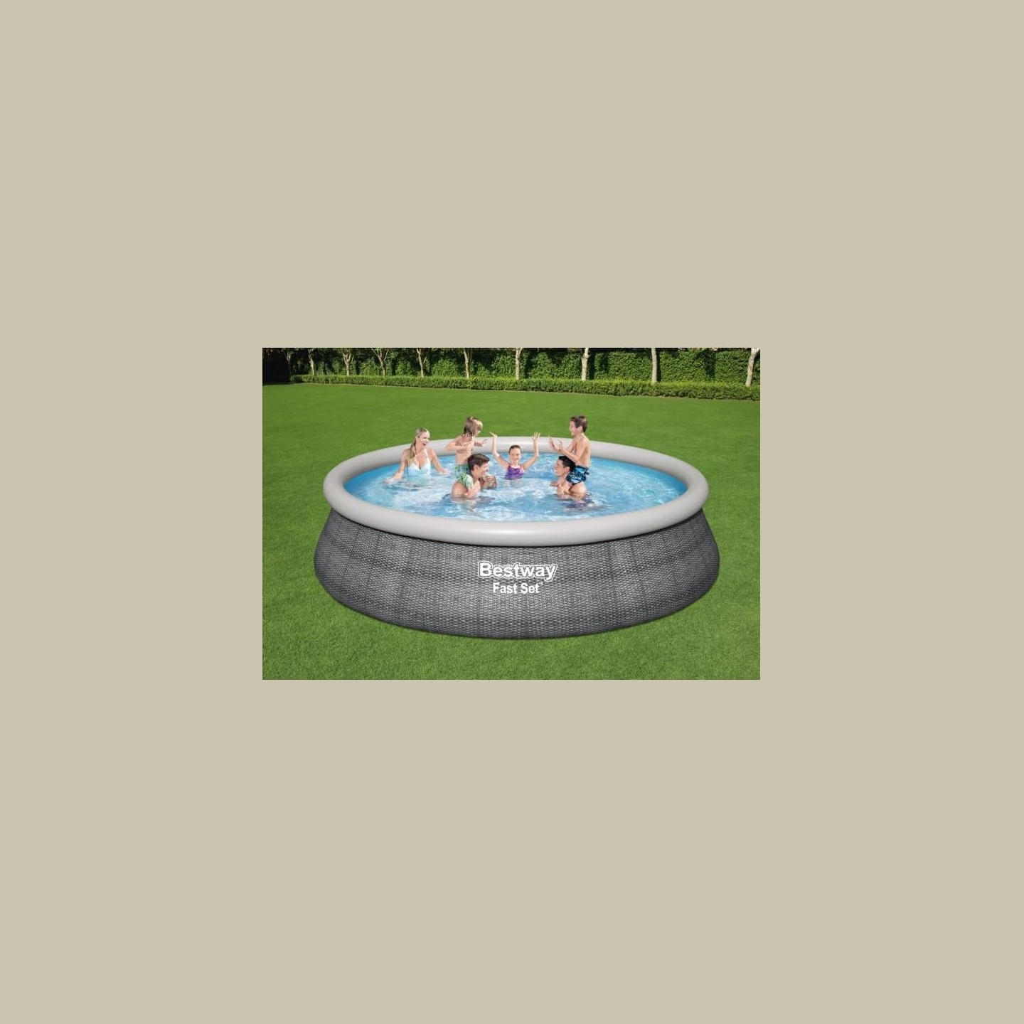Bestway 57372 Fast Set Pool Set