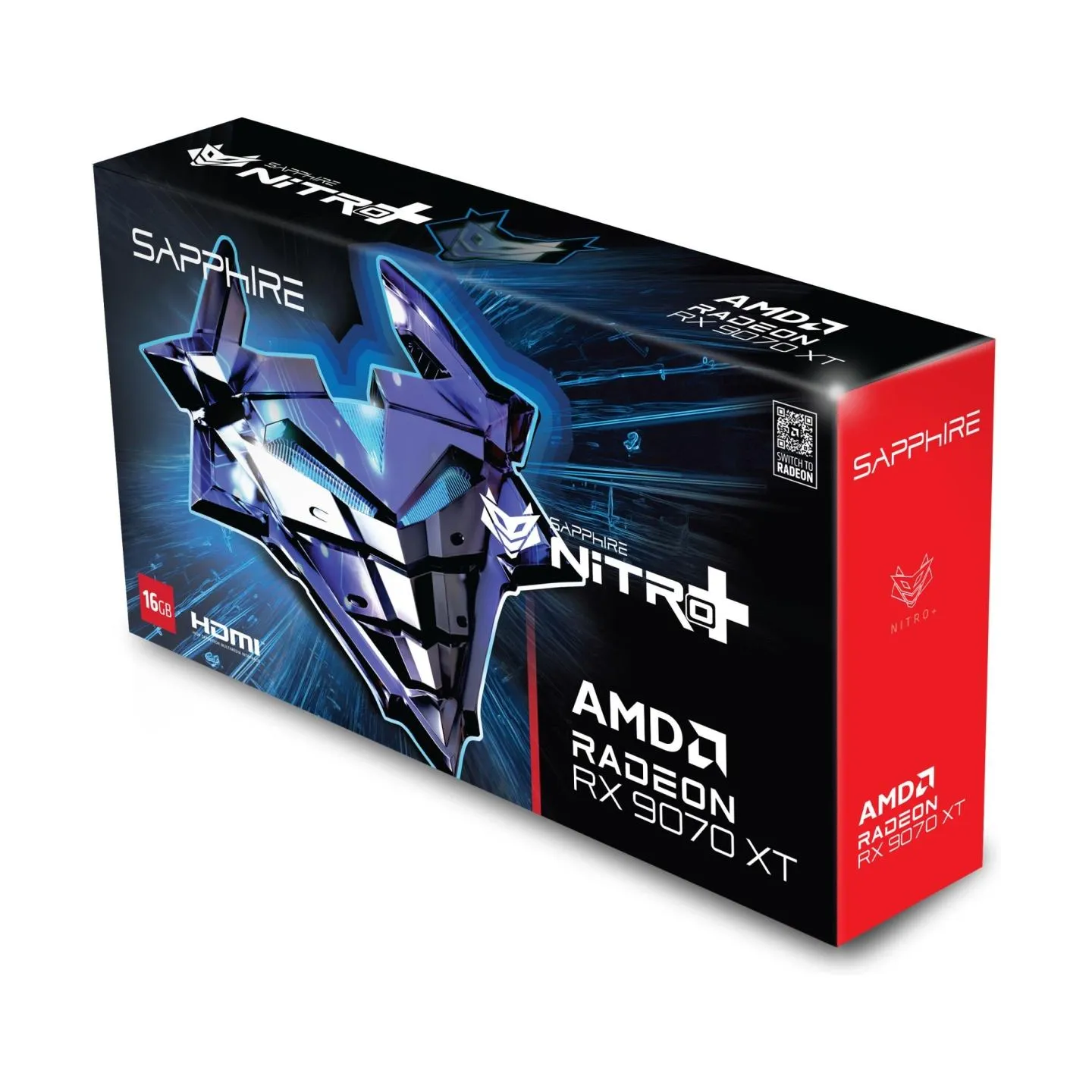 Sapphire NITRO+ AMD RADEON RX 9070 XT GAMING OC 16GB DUAL HDMI / DUAL DP