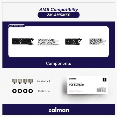 Zalman ZM-AM5MKB AMD Mounting Kit