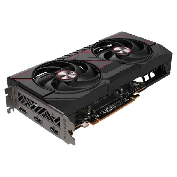 Sapphire Graphics card Radeon RX 9060 XT PULSE 16GB GDDR6 128bit DP/2HDMI