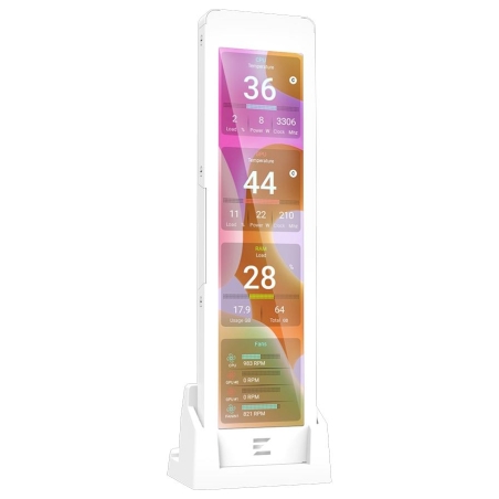 Zalman ZM-MF916, Sensor Panel Display, White