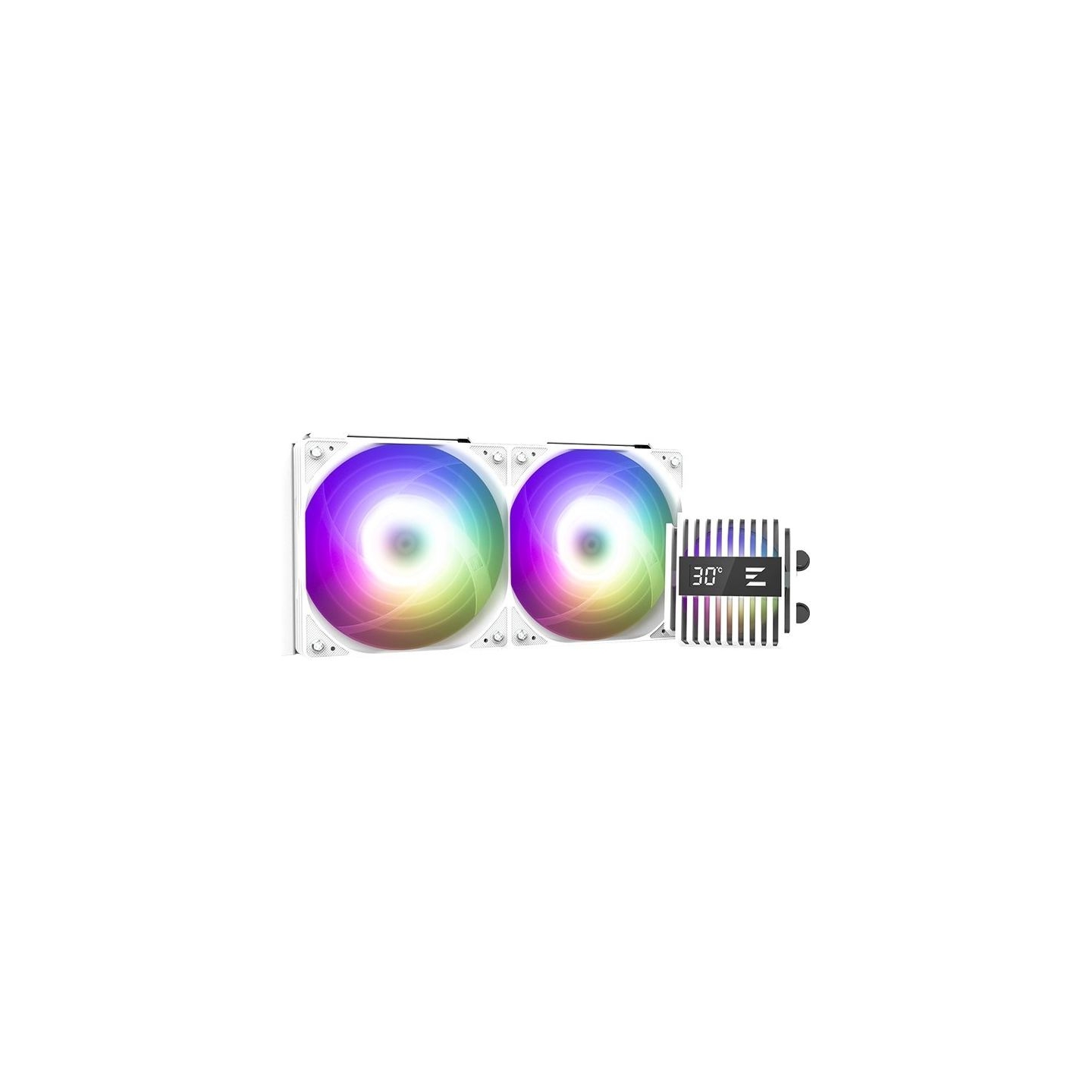 Zalman CPU cooler ALPHA2 V2 A24 240 mm CPU Liquid Cooler white