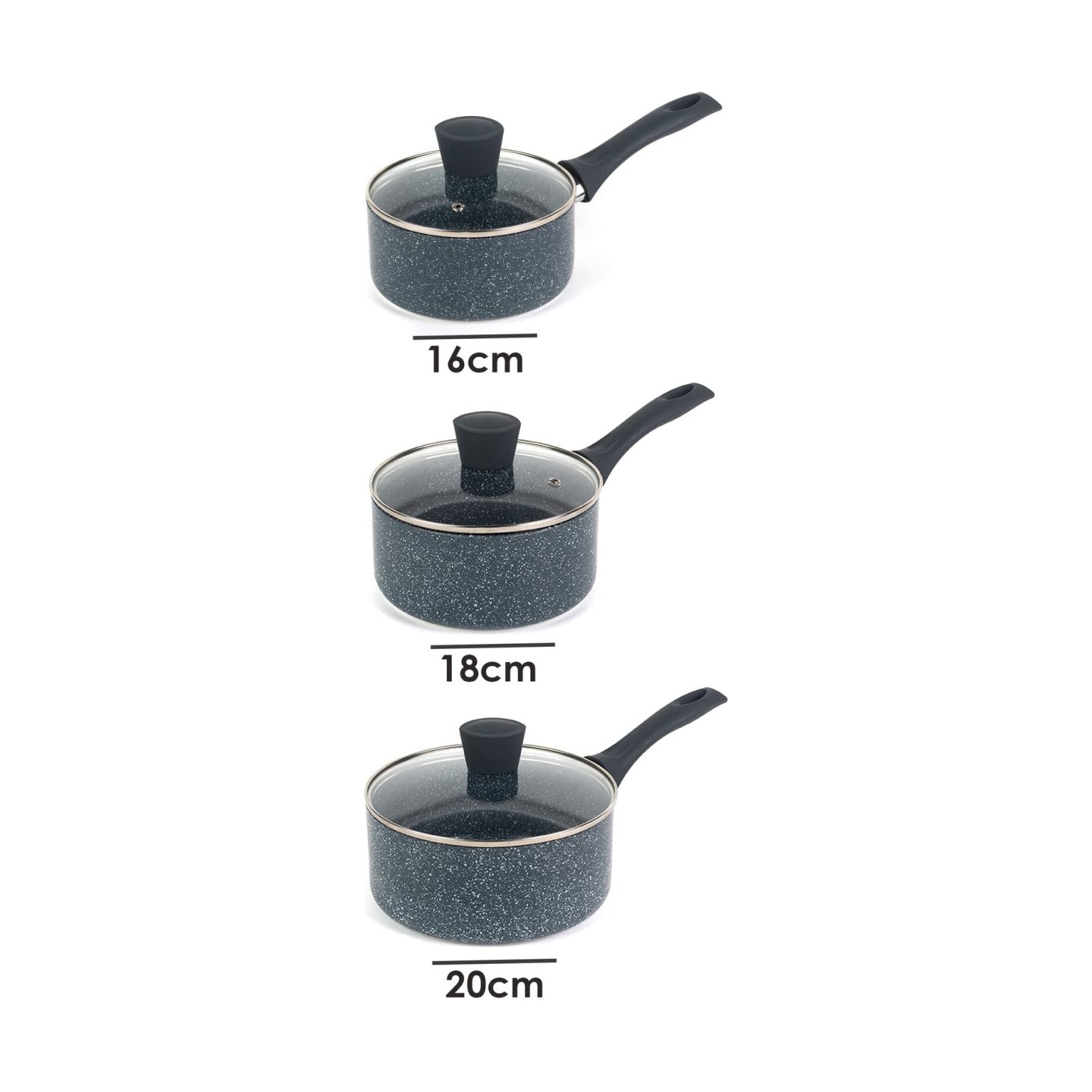 Russell Hobbs RH00844EU7 Nightfall stone saucepan 16cm