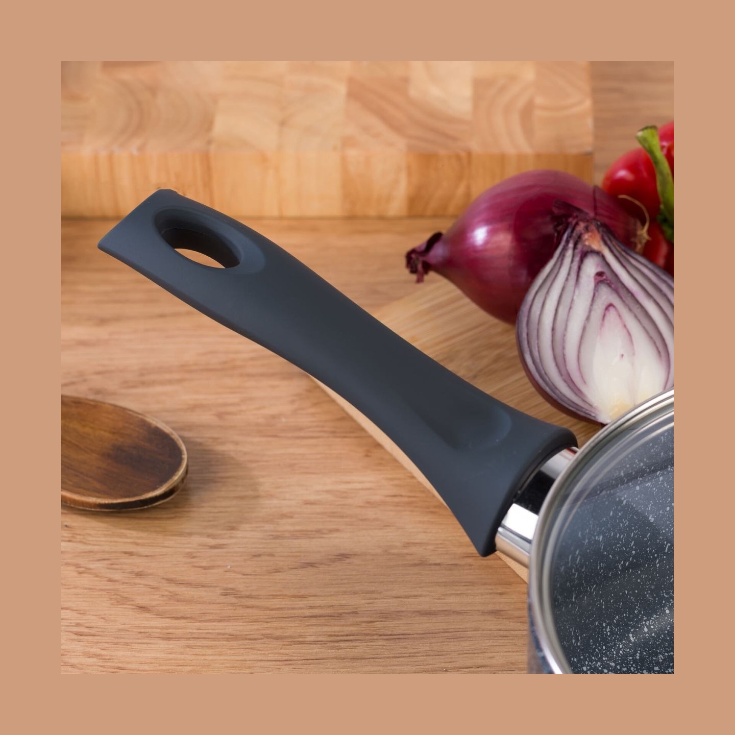 Russell Hobbs RH00845EU7 Nightfall stone saucepan 18cm