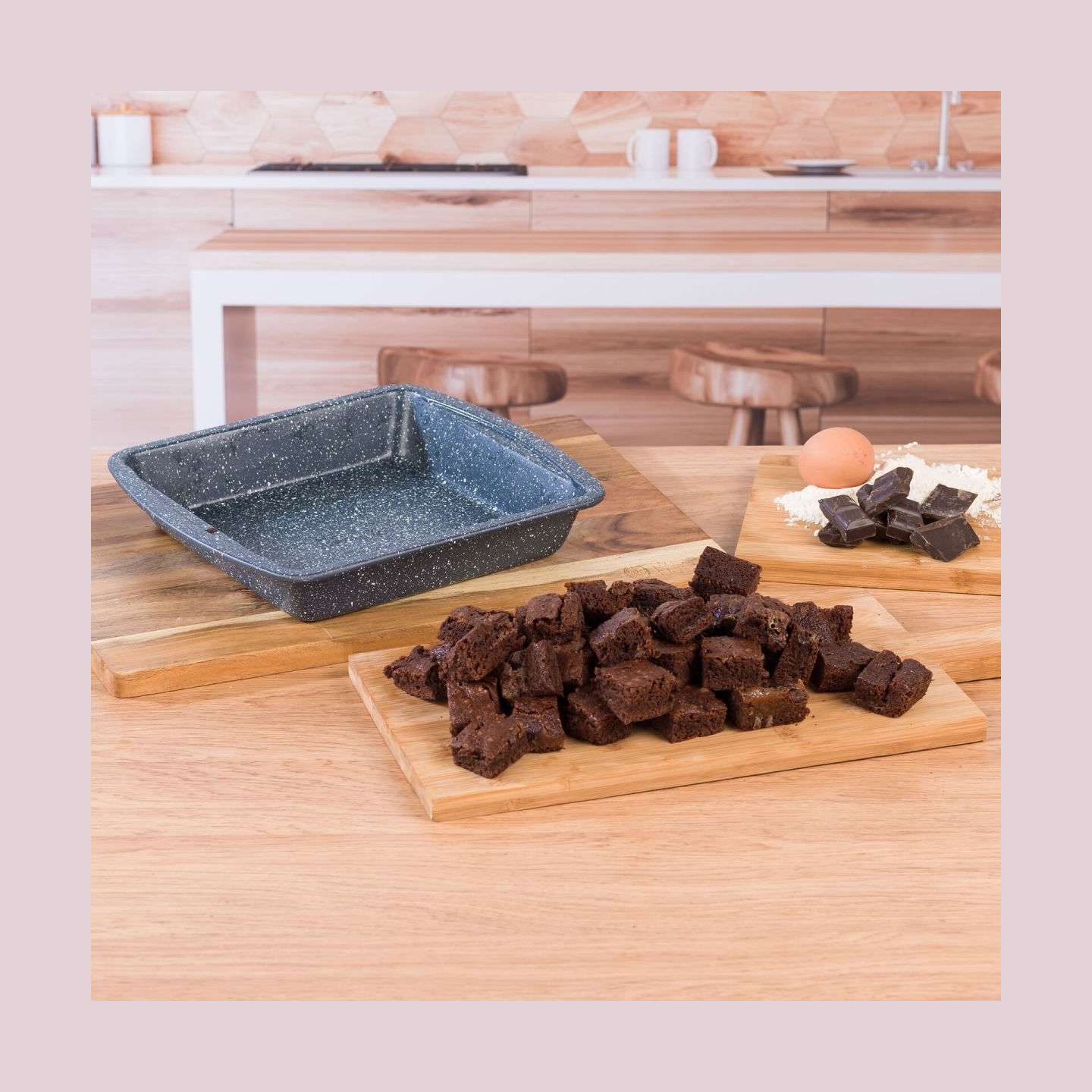 Russell Hobbs RH00997EU73 Nightfall stone square pan 26cm