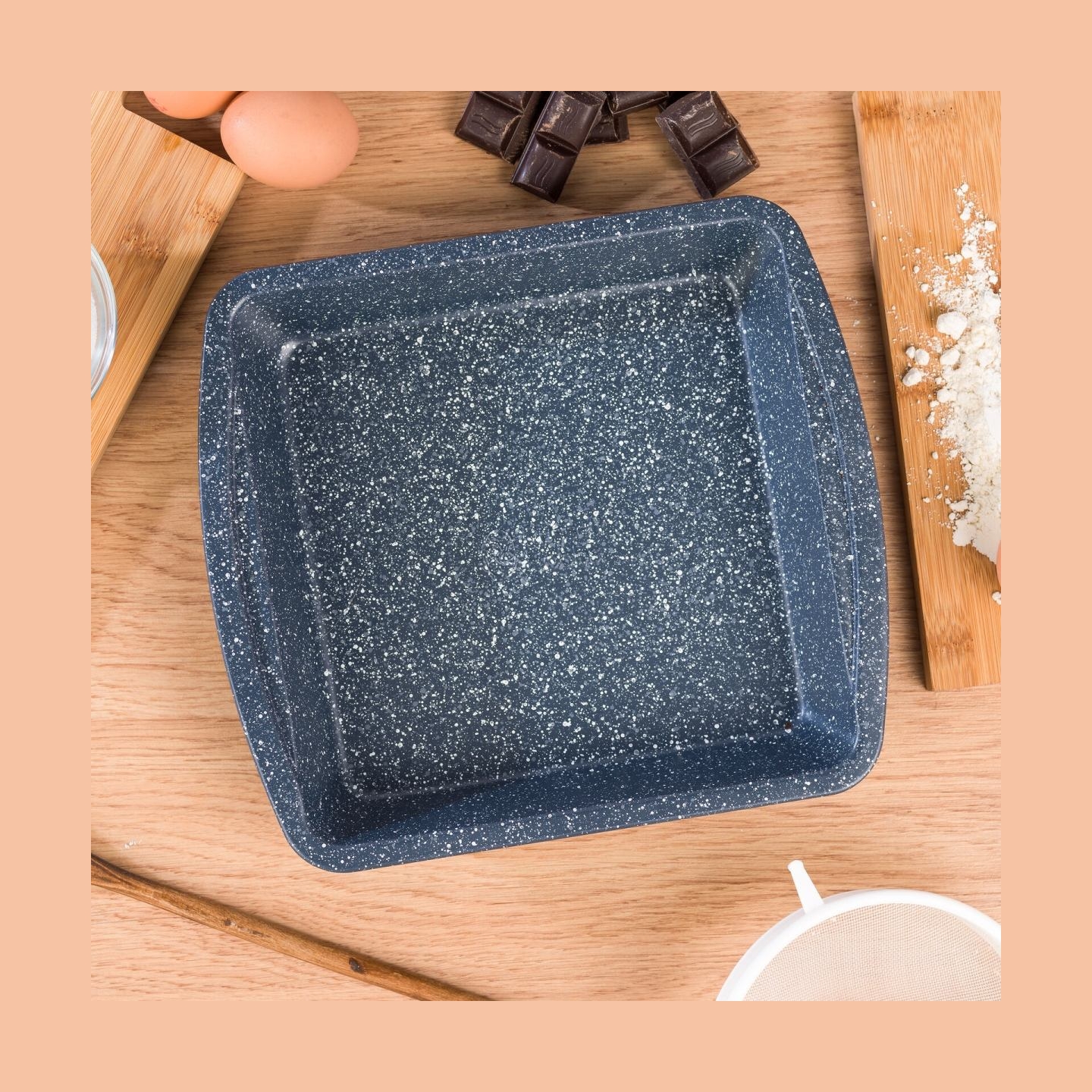 Russell Hobbs RH00997EU73 Nightfall stone square pan 26cm